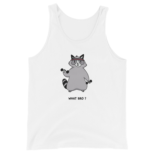 WHAT BRO? Gym Tanktop für Herren