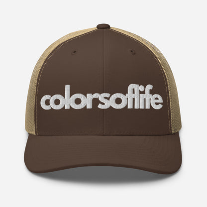 COLORS OF LIFE SUPPORTER Trucker-Cap