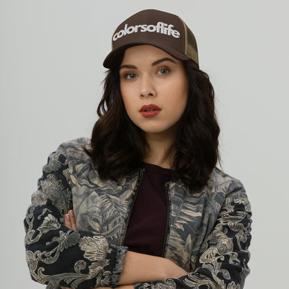 COLORS OF LIFE SUPPORTER Trucker-Cap