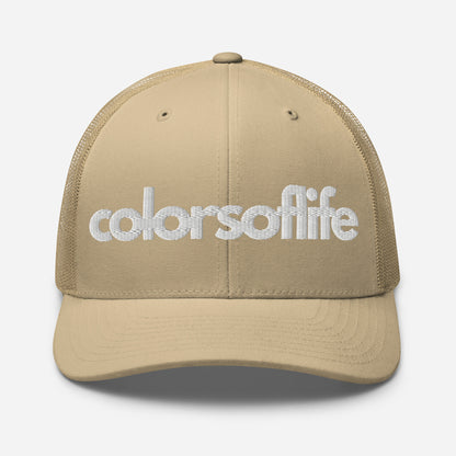 COLORS OF LIFE SUPPORTER Trucker-Cap