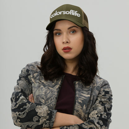 COLORS OF LIFE SUPPORTER Trucker-Cap