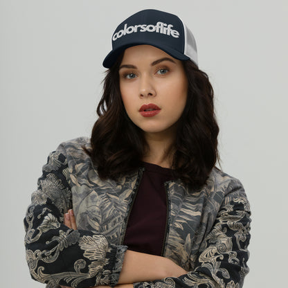 COLORS OF LIFE SUPPORTER Trucker-Cap