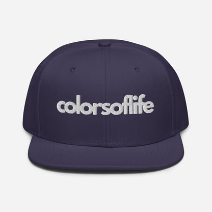 COLORS OF LIFE SUPPORTER CAP - Snapback-Cap