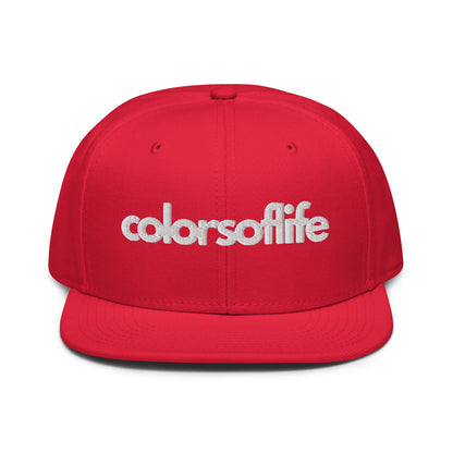 COLORS OF LIFE SUPPORTER CAP - Snapback-Cap
