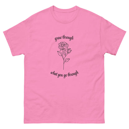 Rise & Grow - Klassisches Unisex T-Shirt