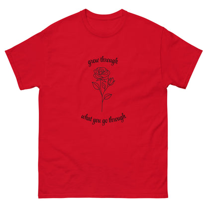 Rise & Grow - Klassisches Unisex T-Shirt