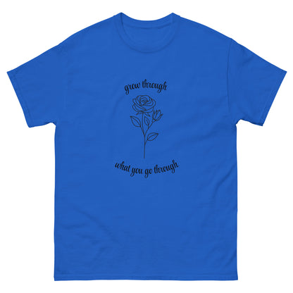 Rise & Grow - Klassisches Unisex T-Shirt