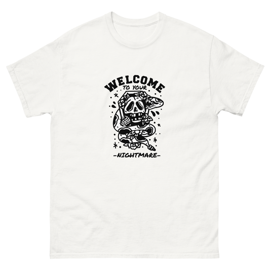 Welcome to your nightmare - Klassisches Unisex T-Shirt