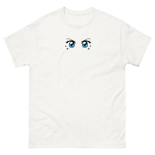 Was guckst Du Manga Augen - Klassisches Unisex T-Shirt