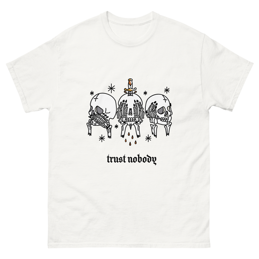 trust nobody - Klassisches Unisex T-Shirt