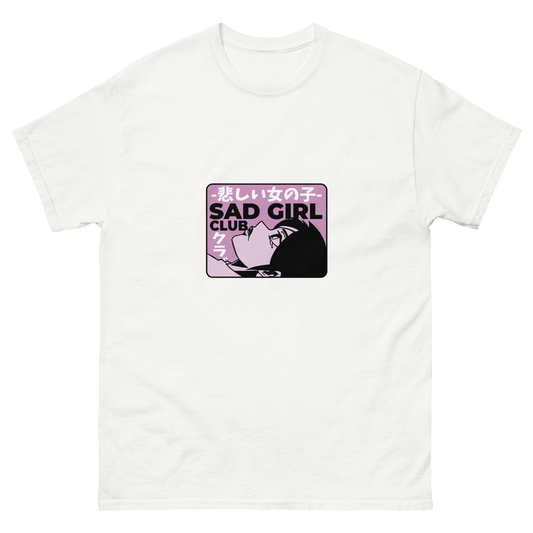 Sad Girl Club - Klassisches Unisex T-Shirt