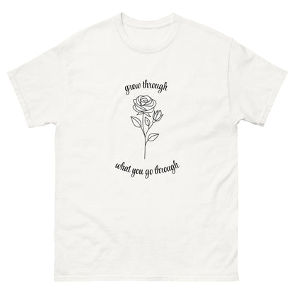 Rise & Grow - Klassisches Unisex T-Shirt