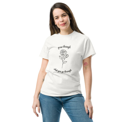 Rise & Grow - Klassisches Unisex T-Shirt